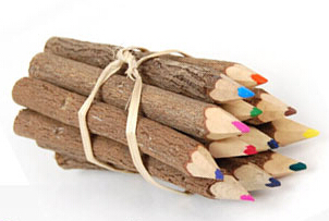 Superior color pencil drawing pencil wood core triangle of color forest product